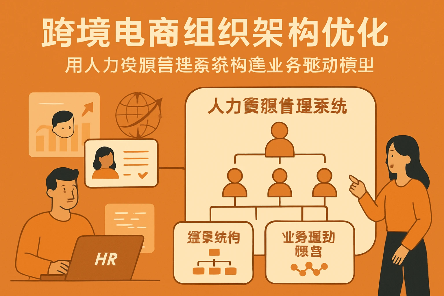 跨境电商组织架构优化：用人力资源管理系统构建业务驱动模型