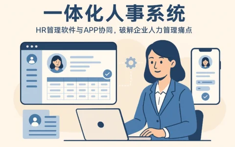 一体化人事系统：HR管理软件与APP协同，破解企业人力管理痛点