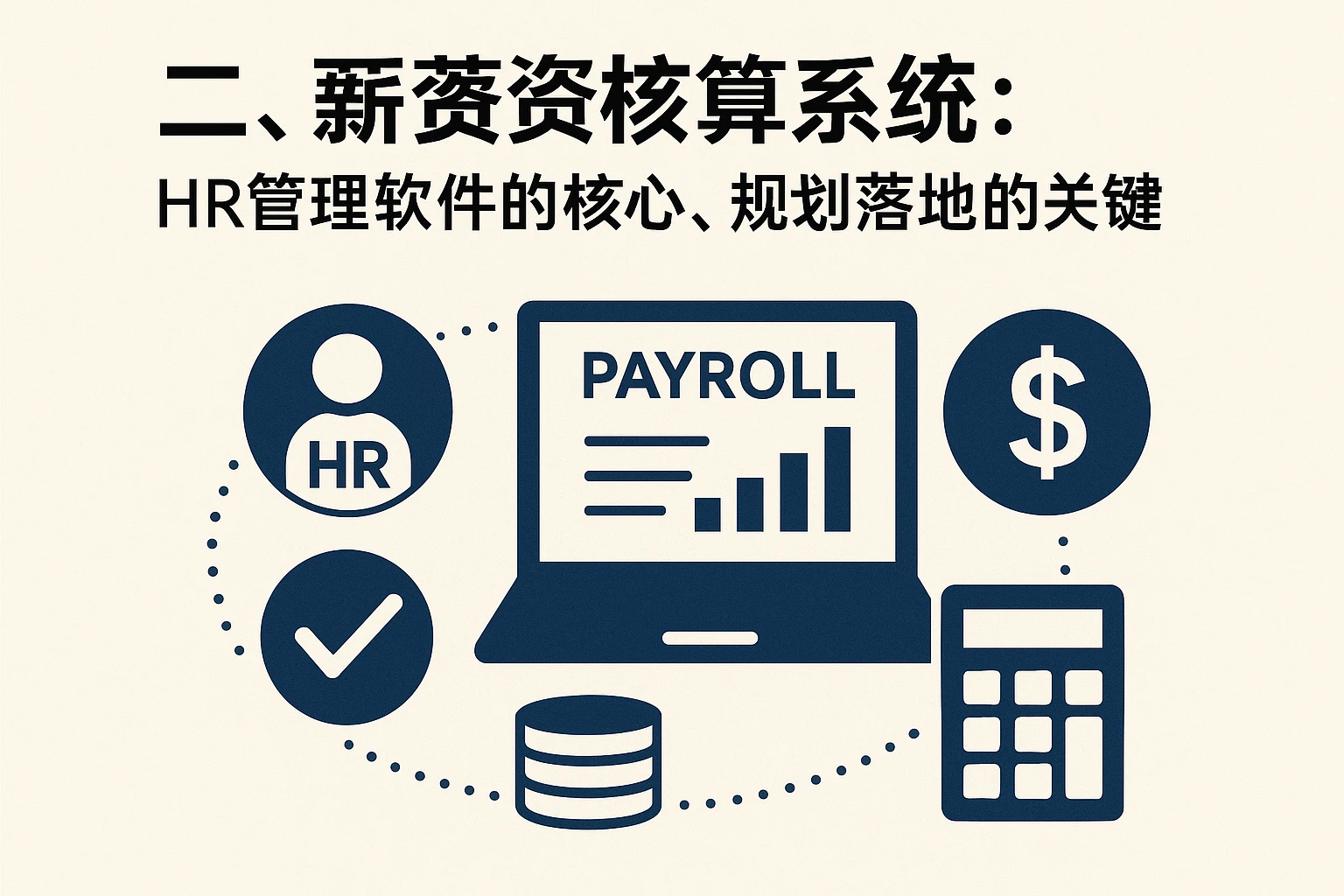 二、薪资核算系统：HR管理软件的核心，规划落地的关键