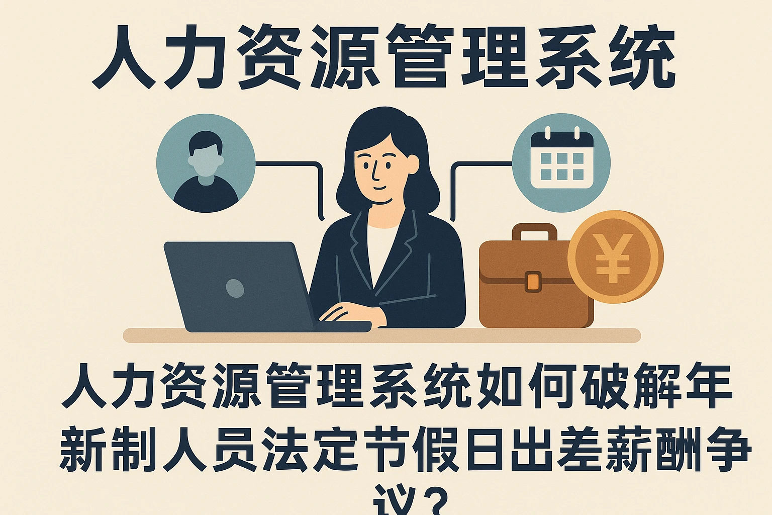 人力资源管理系统如何破解年薪制人员法定节假日出差薪酬争议?