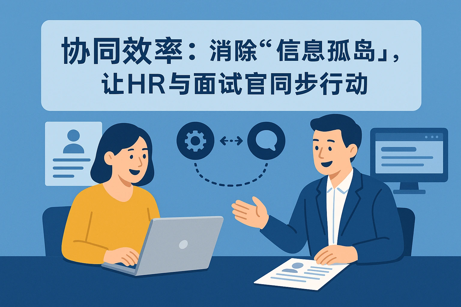 2. 协同效率：消除“信息孤岛”，让HR与面试官同步行动