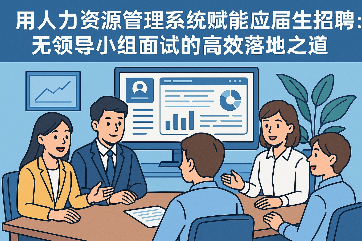 用人力资源管理系统赋能应届生招聘：无领导小组面试的高效落地之道