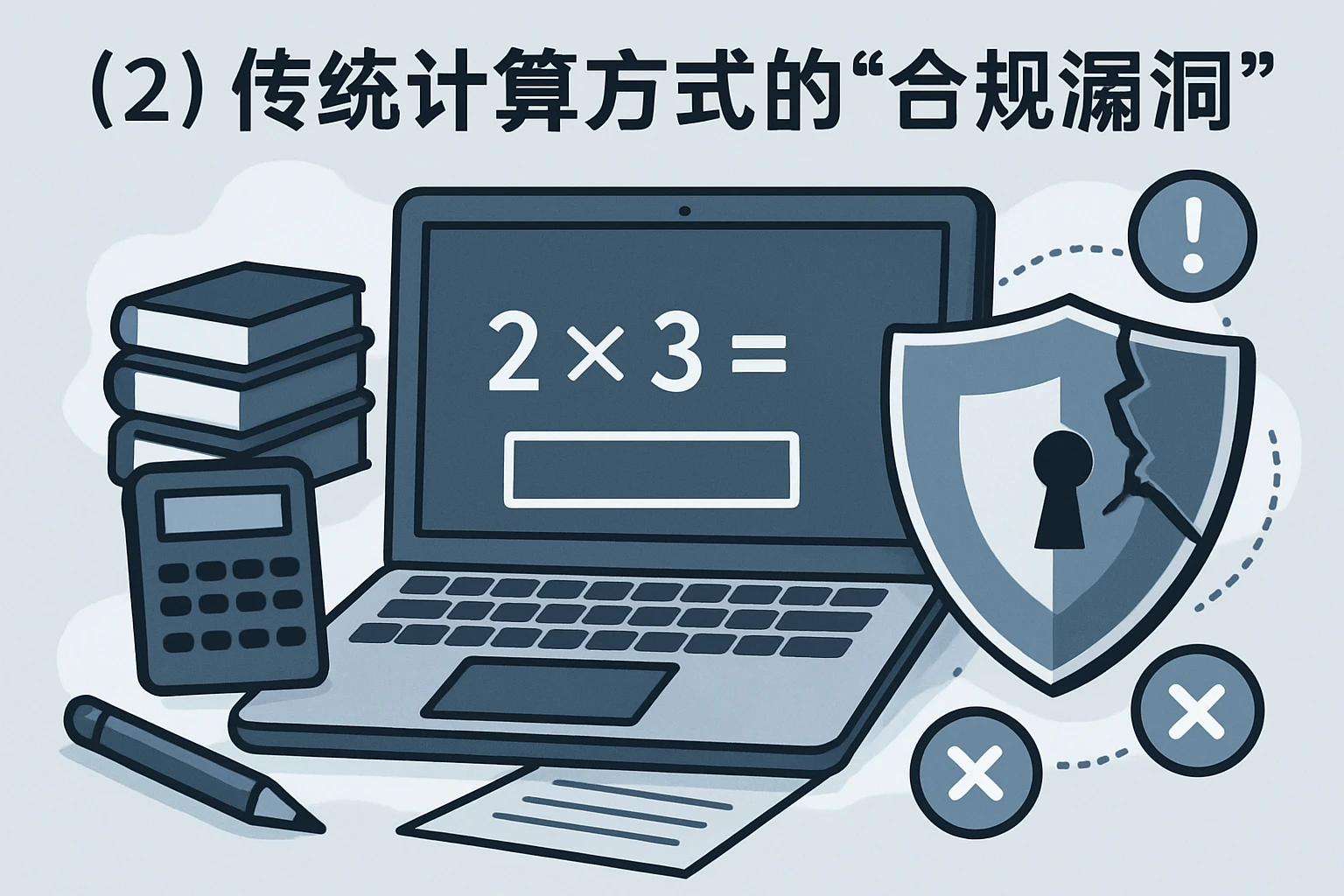 （2）传统计算方式的“合规漏洞”