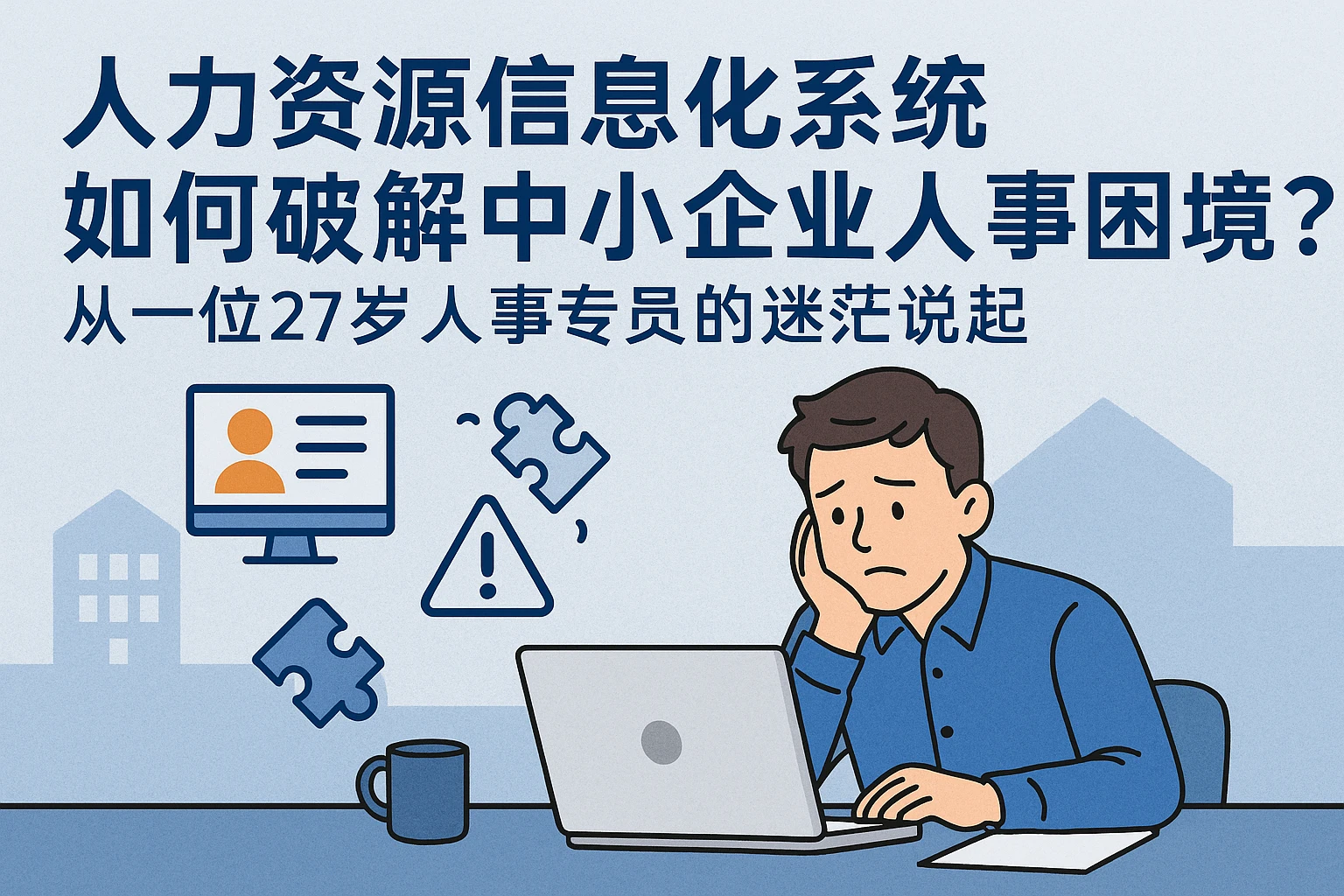 人力资源信息化系统如何破解中小企业人事困境？从一位27岁人事专员的迷茫说起