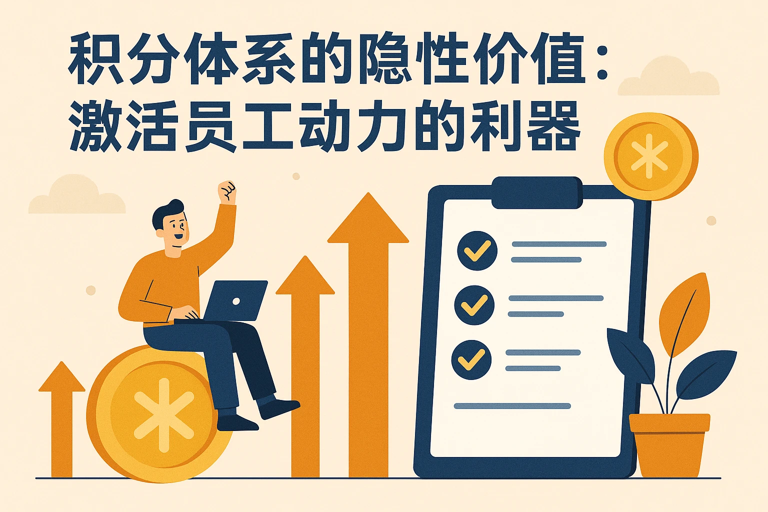 2. 积分体系的隐性价值：激活员工动力的利器