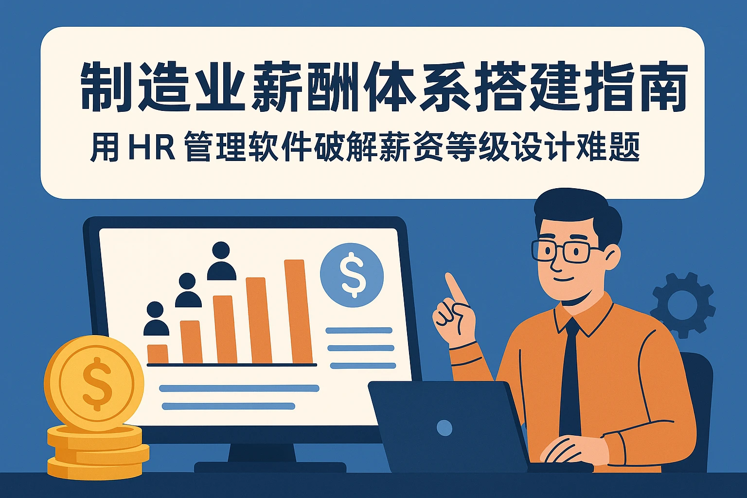 制造业薪酬体系搭建指南：用HR管理软件破解薪资等级设计难题