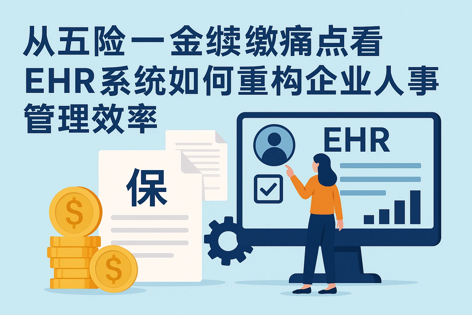 从五险一金续缴痛点看EHR系统如何重构企业人事管理效率