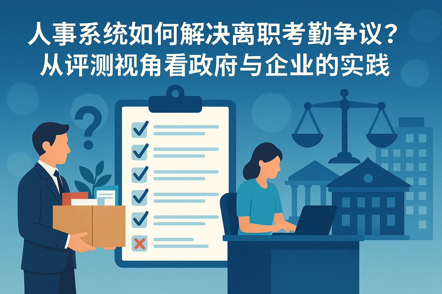 人事系统如何解决离职考勤争议？从评测视角看政府与企业的实践