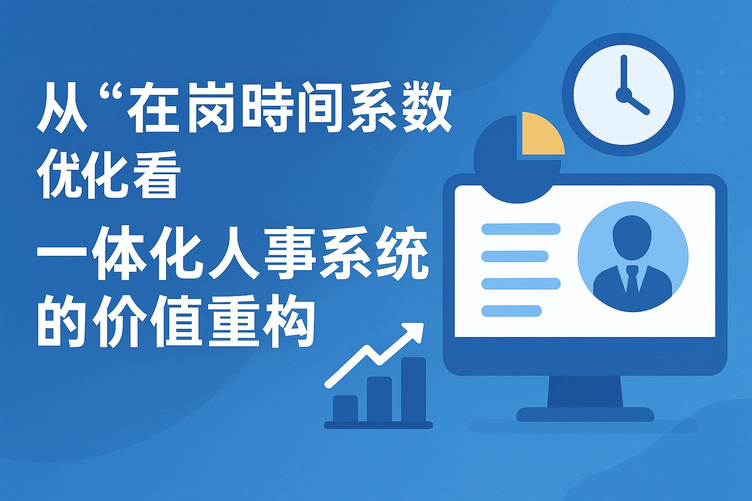 从“在岗时间系数”优化看一体化人事系统的价值重构