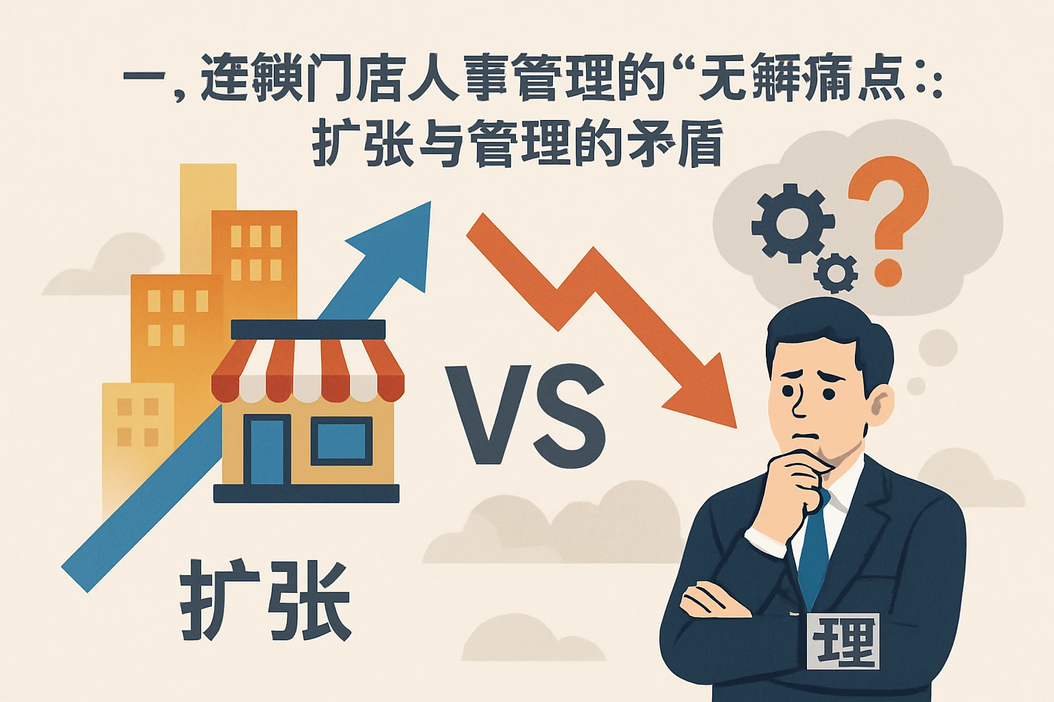 一、连锁门店人事管理的“无解痛点”：扩张与管理的矛盾