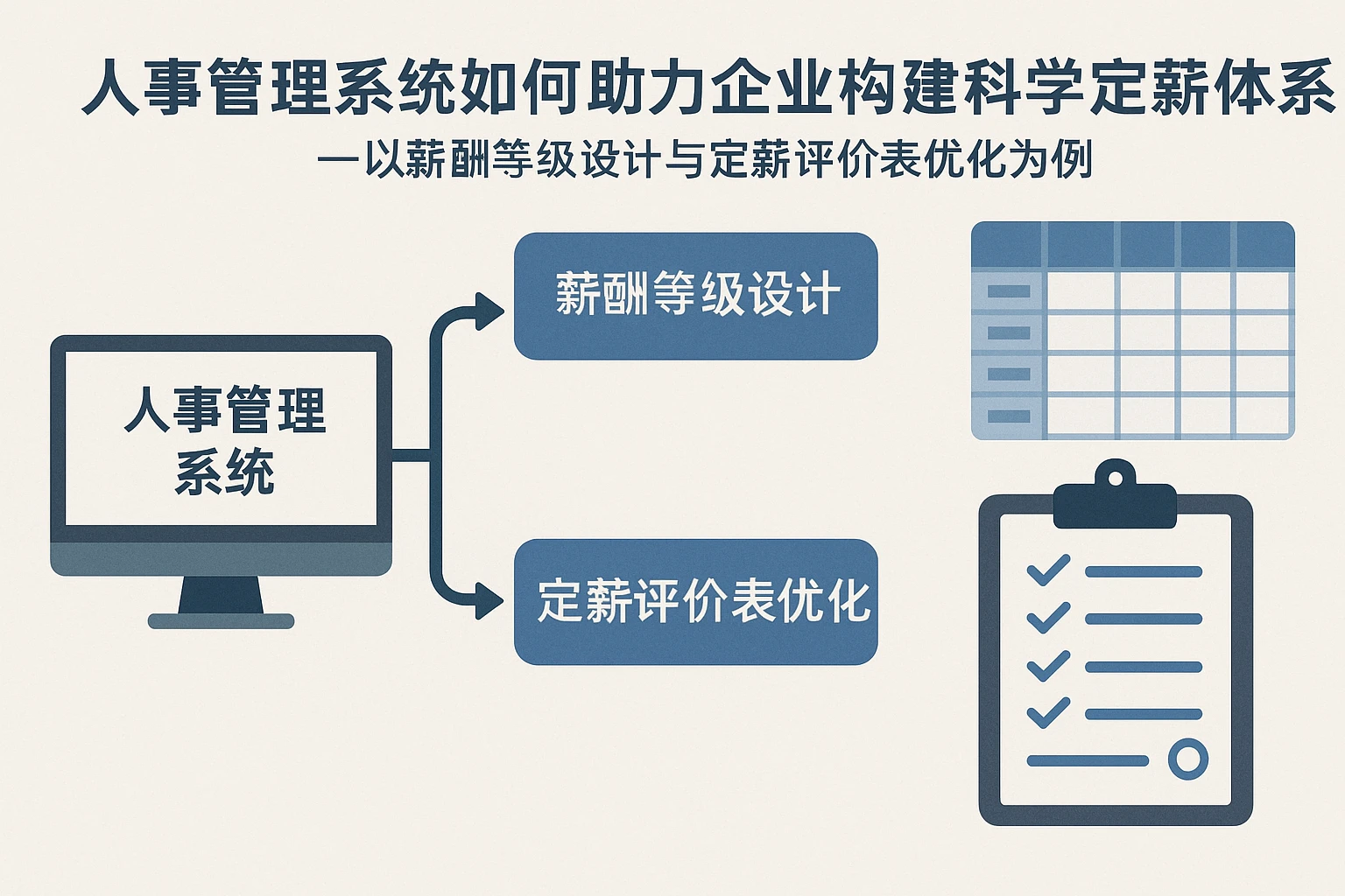 人事管理系统如何助力企业构建科学定薪体系——以薪酬等级设计与定薪评价表优化为例