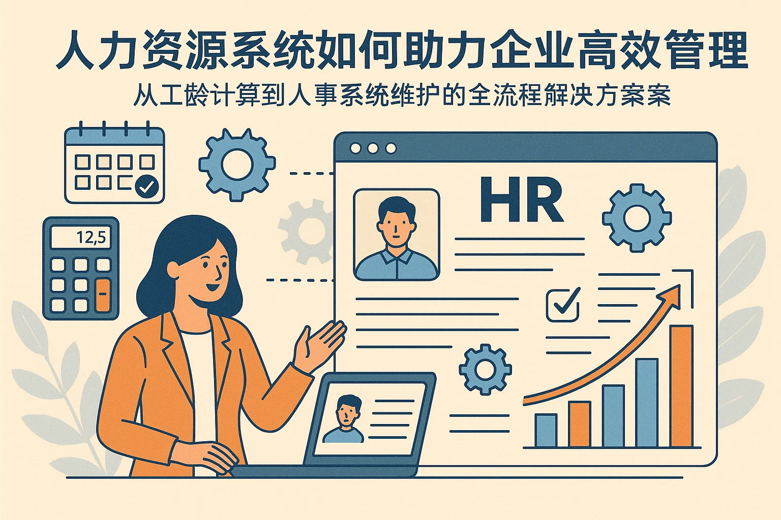 人力资源系统如何助力企业高效管理：从工龄计算到人事系统维护的全流程解决方案