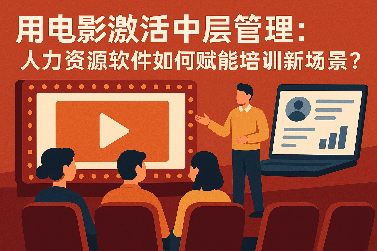 用电影激活中层管理：人力资源软件如何赋能培训新场景？