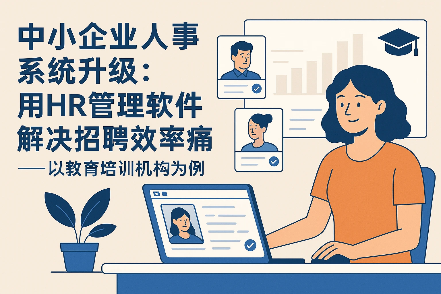 中小企业人事系统升级：用HR管理软件解决招聘效率痛点——以教育培训机构为例