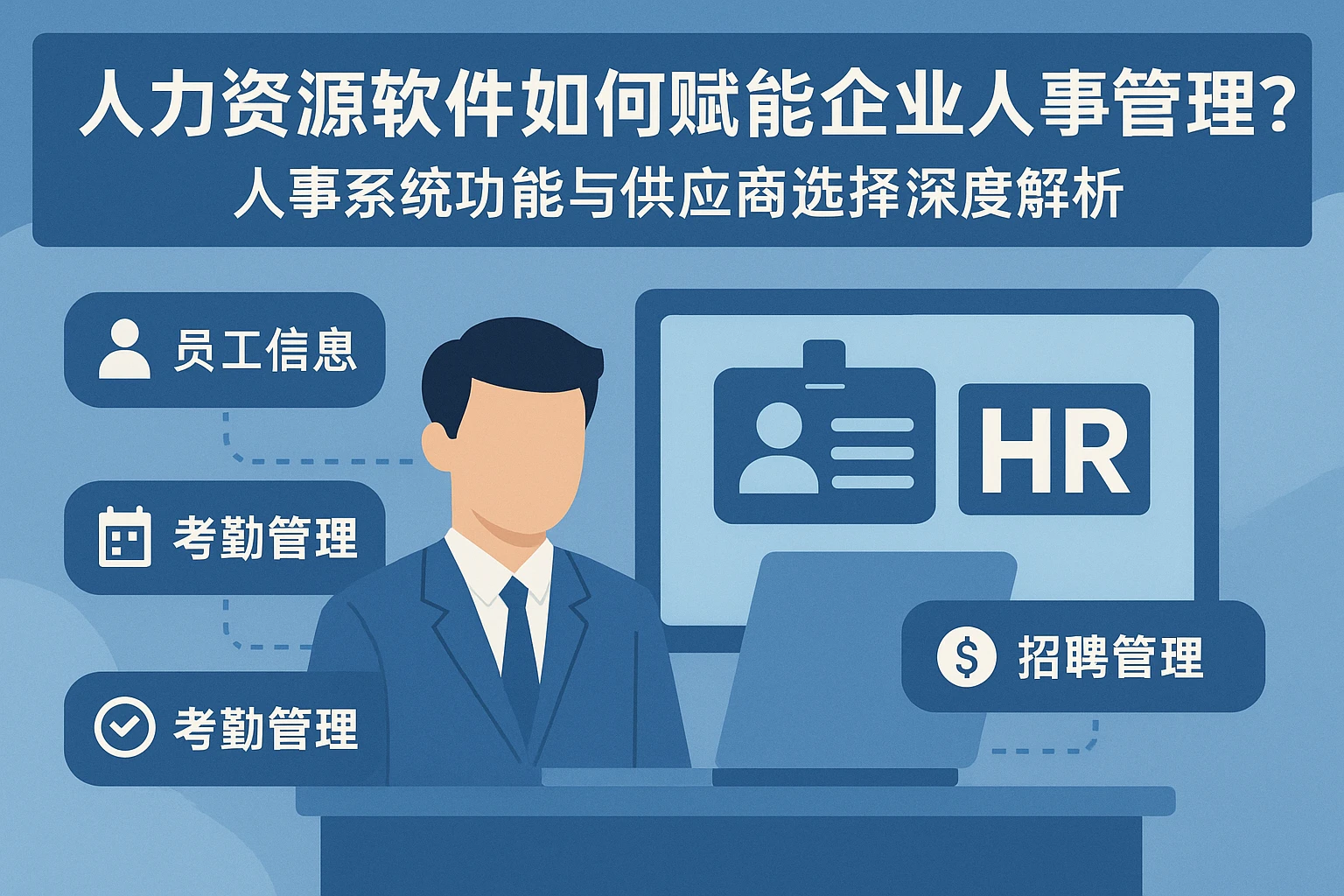 人力资源软件如何赋能企业人事管理？人事系统功能与供应商选择深度解析