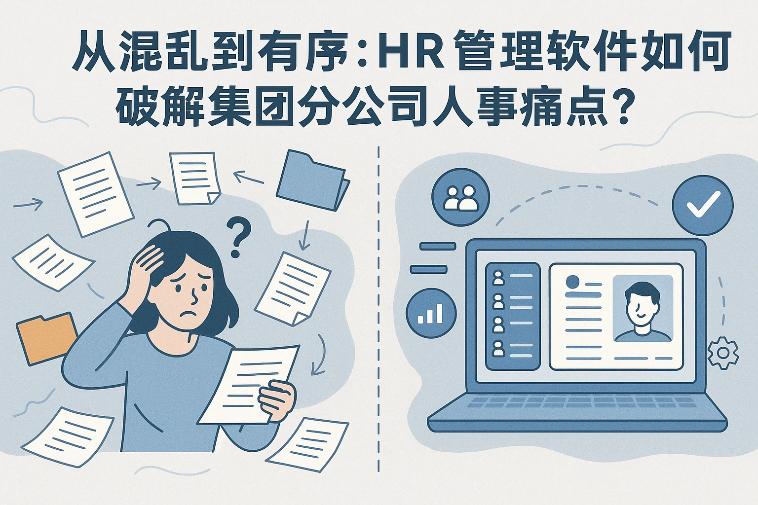从混乱到有序：HR管理软件如何破解集团分公司人事痛点？