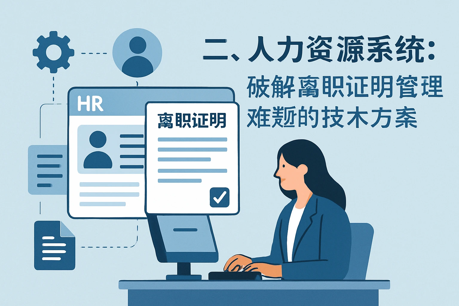 二、人力资源系统：破解离职证明管理难题的技术方案