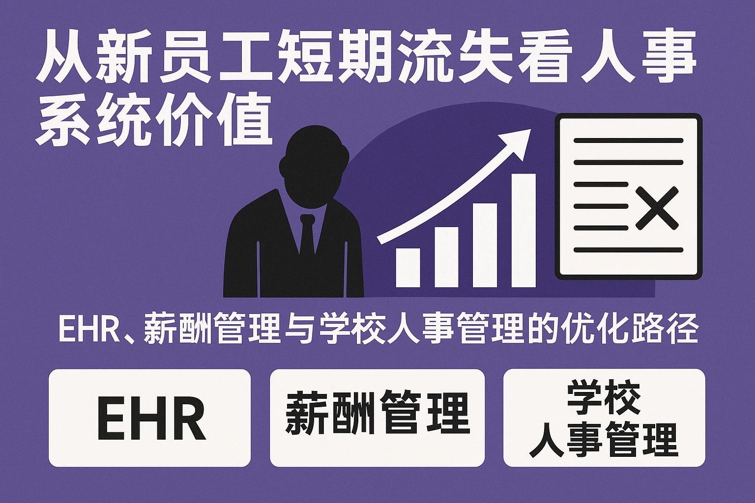 从新员工短期流失看人事系统价值：EHR、薪酬管理与学校人事管理的优化路径