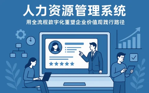 人力资源管理系统：用全流程数字化重塑企业价值观践行路径