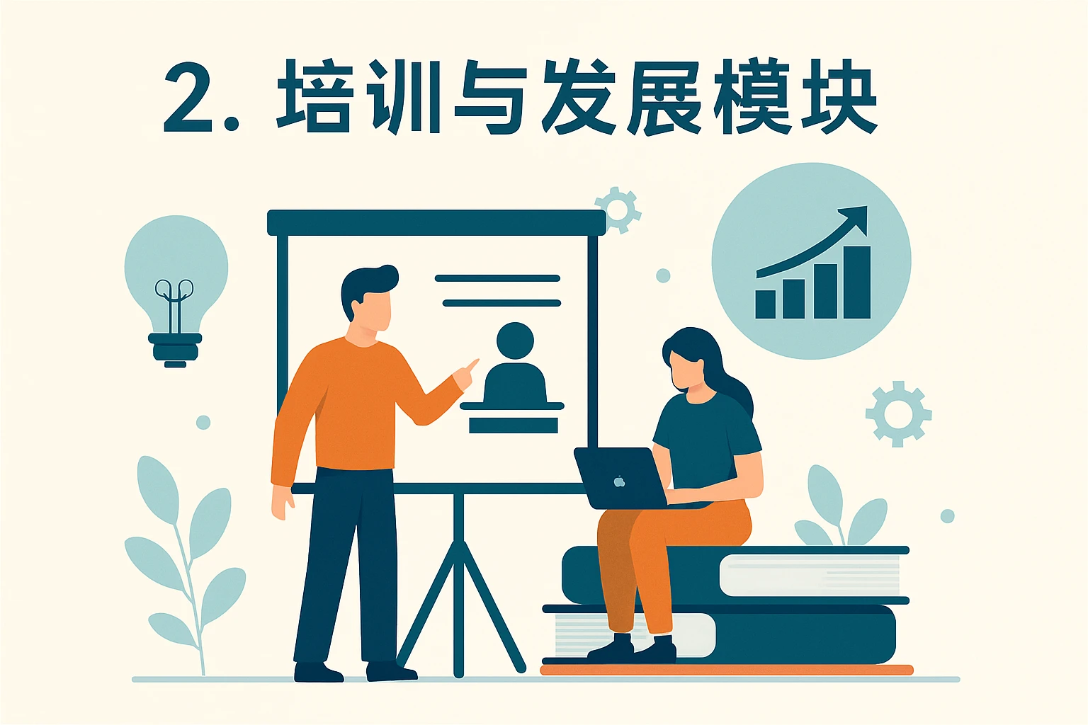 2. 培训与发展模块