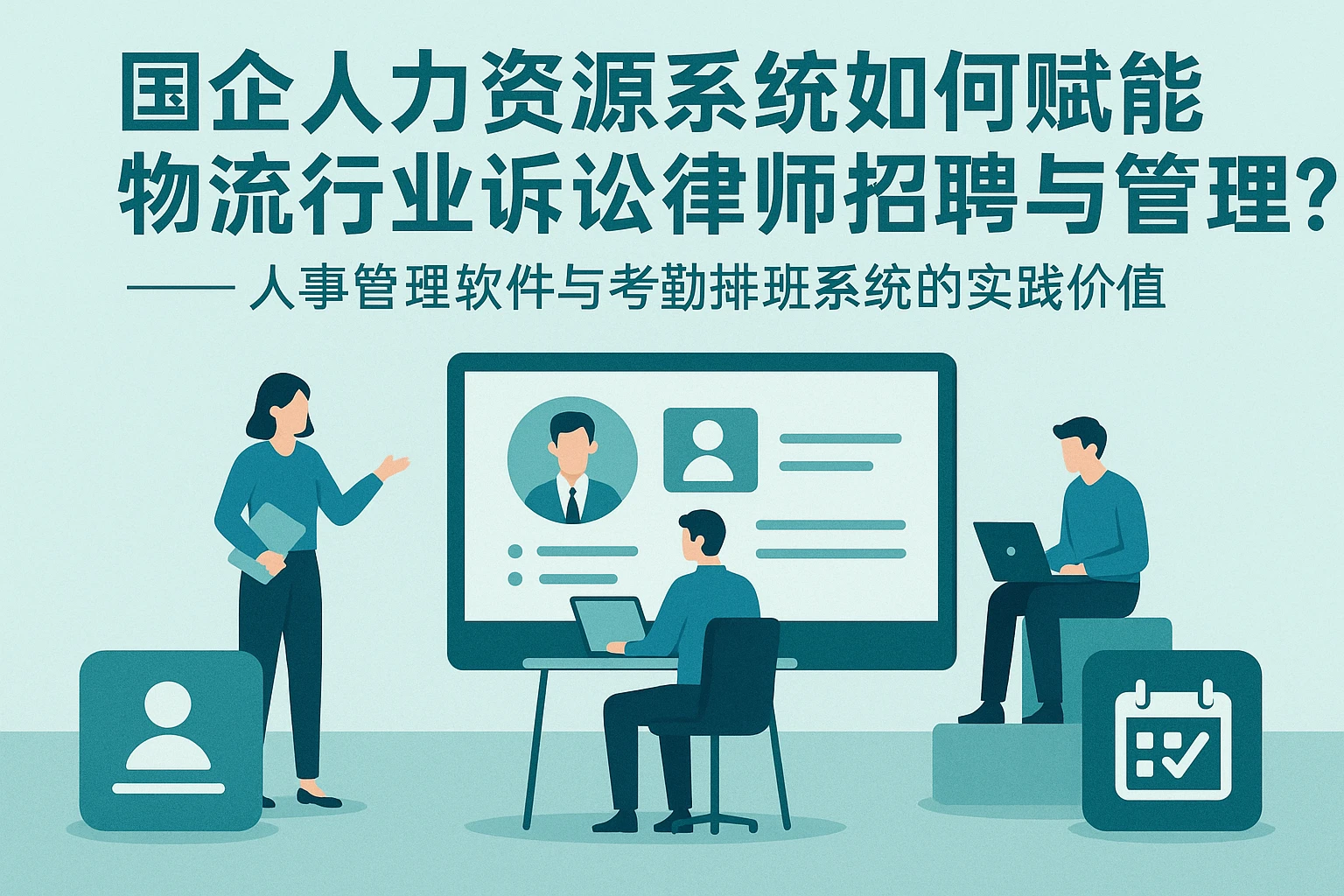 国企人力资源系统如何赋能物流行业诉讼律师招聘与管理？——人事管理软件与考勤排班系统的实践价值