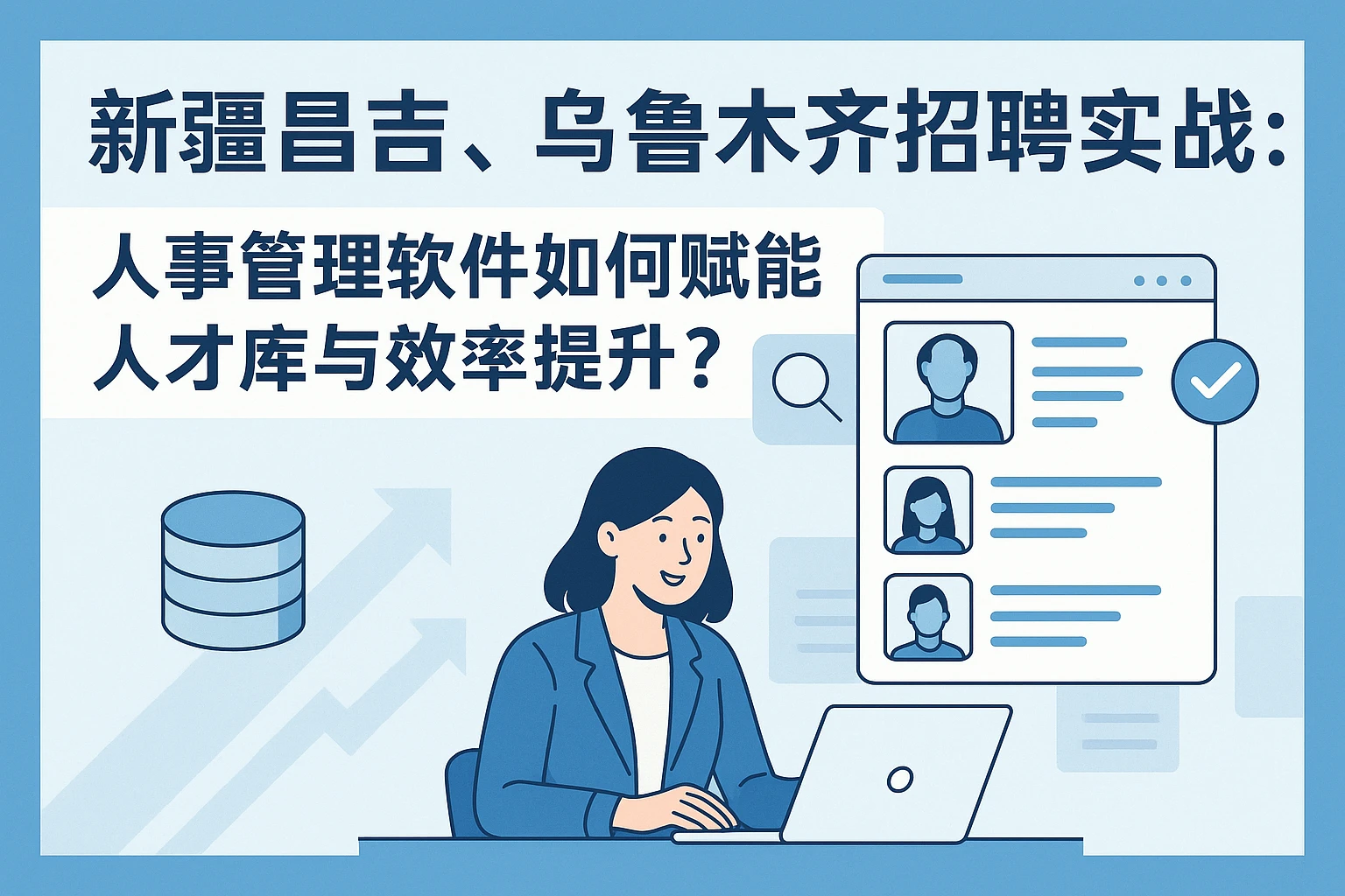 新疆昌吉、乌鲁木齐招聘实战：人事管理软件如何赋能人才库与效率提升？