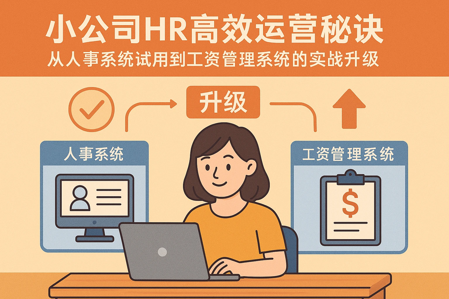 小公司HR高效运营秘诀：从人事系统试用到工资管理系统的实战升级
