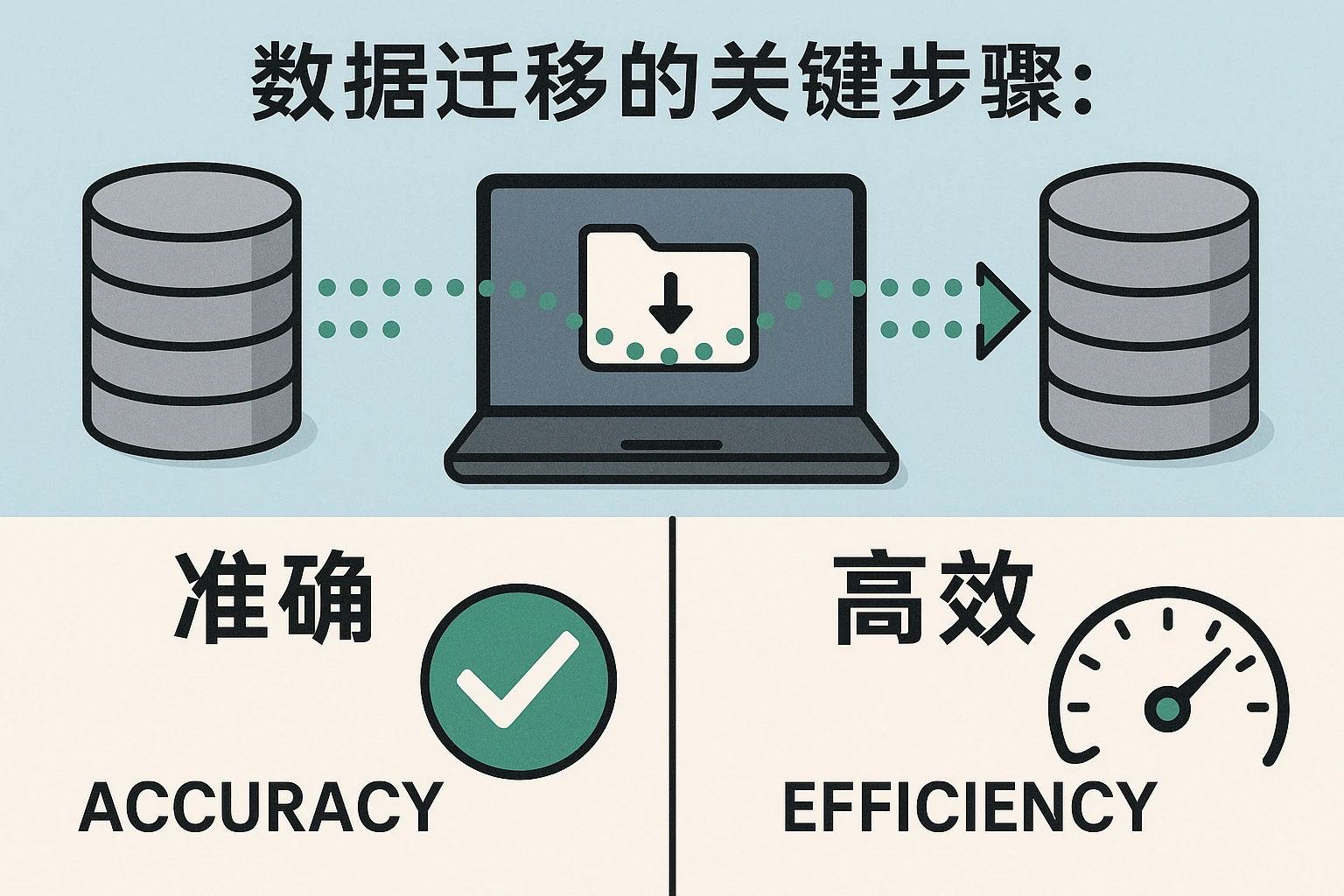 2. 数据迁移的关键步骤：确保“准确”与“高效”