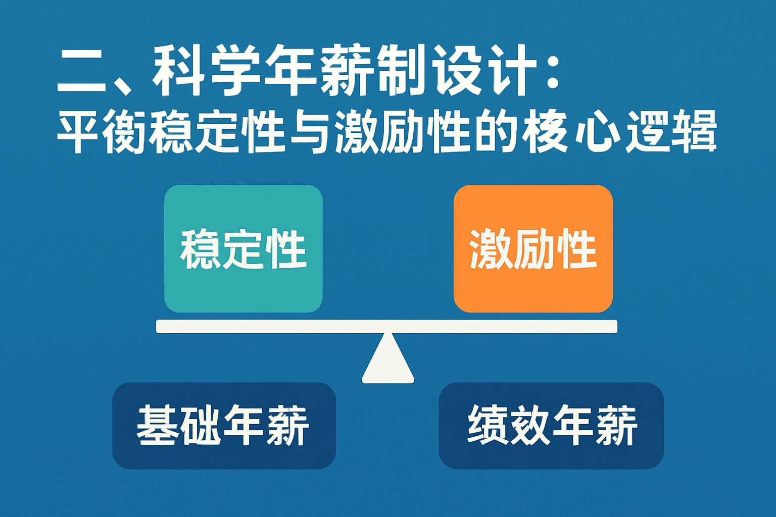 二、科学年薪制设计：平衡稳定性与激励性的核心逻辑