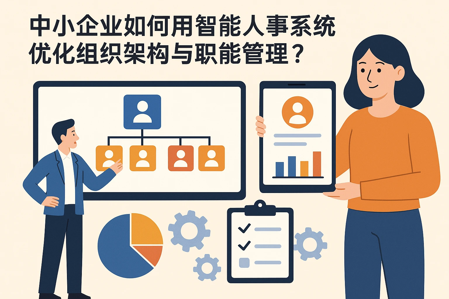 中小企业如何用智能人事系统优化组织架构与职能管理？