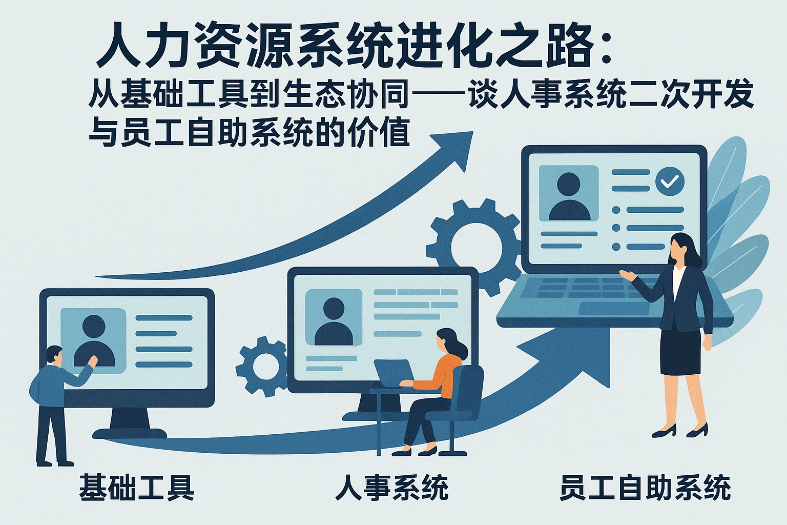 人力资源系统进化之路：从基础工具到生态协同——谈人事系统二次开发与员工自助系统的价值