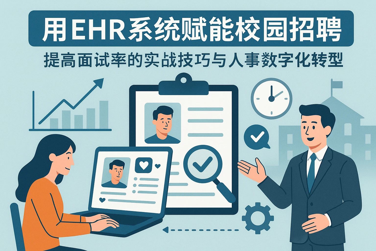 用EHR系统赋能校园招聘：提高面试率的实战技巧与人事数字化转型