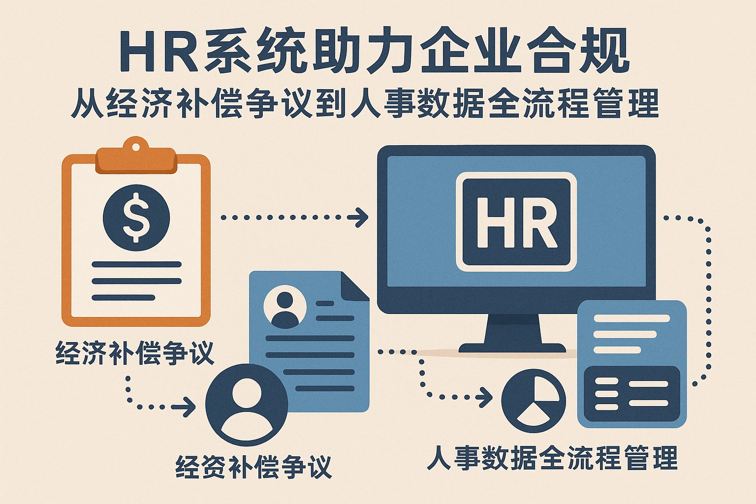 HR系统助力企业合规：从经济补偿争议到人事数据全流程管理