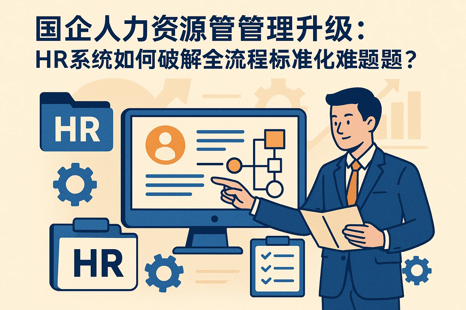 国企人力资源管理升级：HR系统如何破解全流程标准化难题？