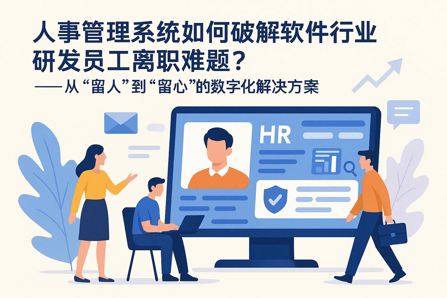 人事管理系统如何破解软件行业研发员工离职难题？——从“留人”到“留心”的数字化解决方案