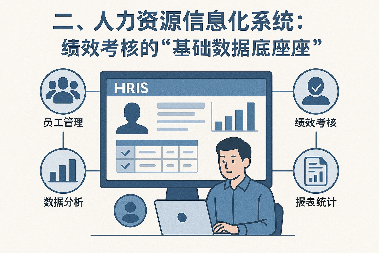 二、人力资源信息化系统：绩效考核的“基础数据底座”