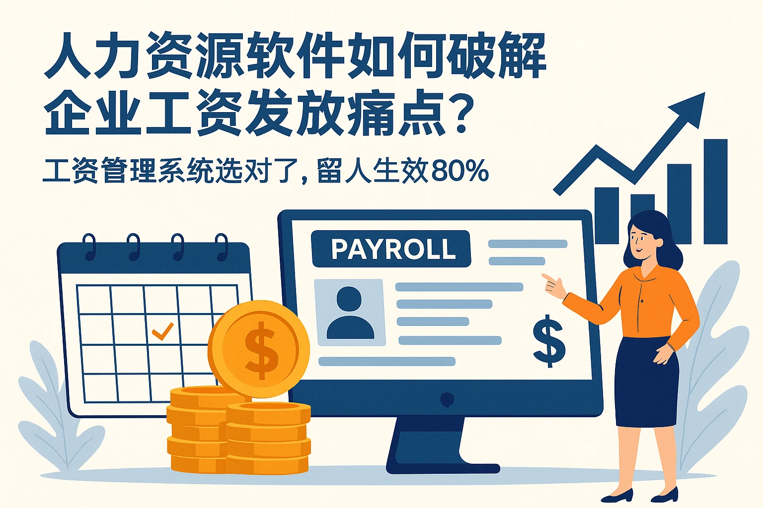 人力资源软件如何破解企业工资发放痛点？工资管理系统选对了，留人生效80%