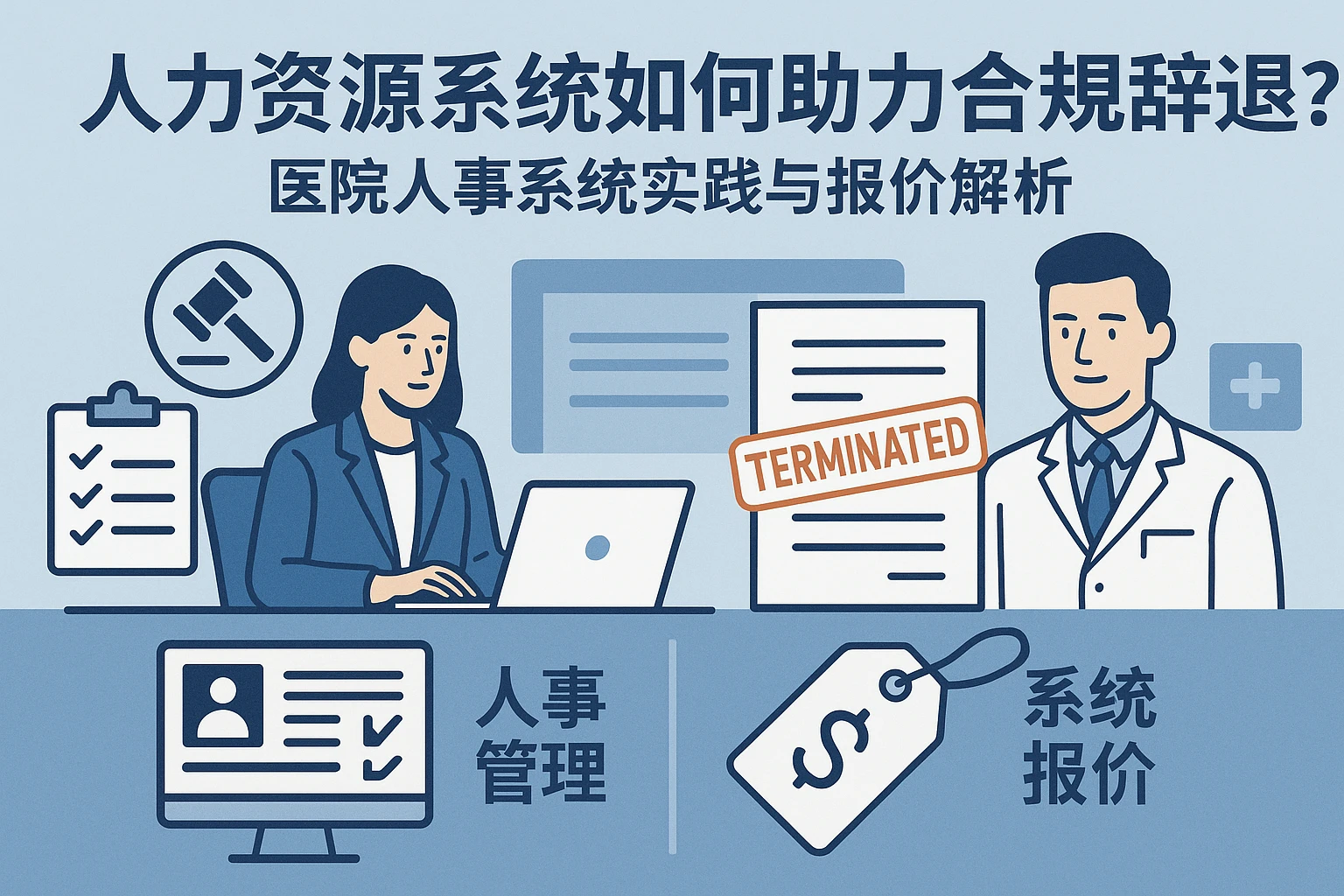 人力资源系统如何助力企业合规辞退？医院人事系统实践与报价解析