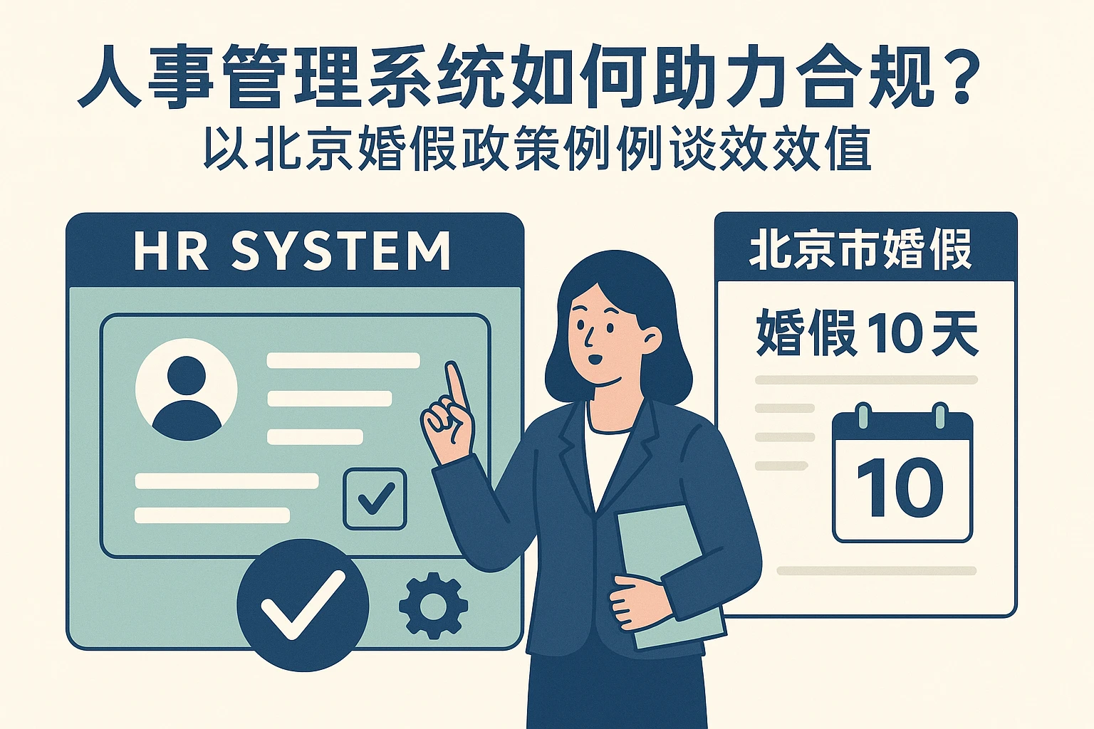 人事管理系统如何助力企业合规？以北京婚假政策为例谈系统价值
