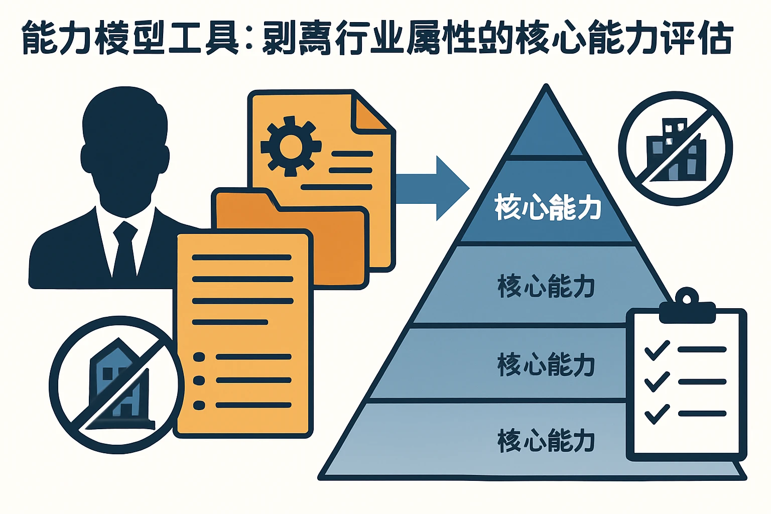 2. 能力模型工具：剥离行业属性的核心能力评估