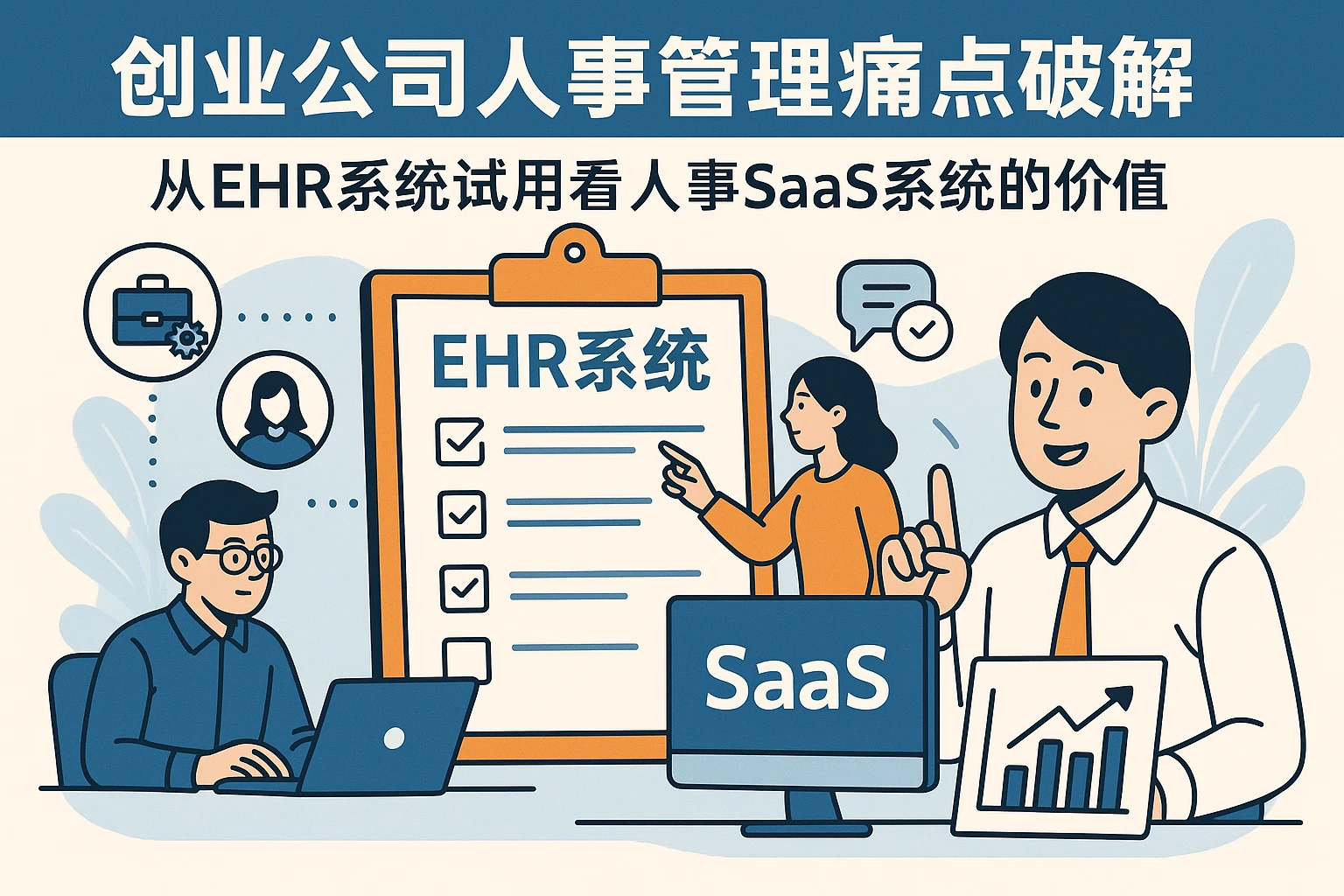 创业公司人事管理痛点破解：从ehr系统试用看人事SaaS系统的价值