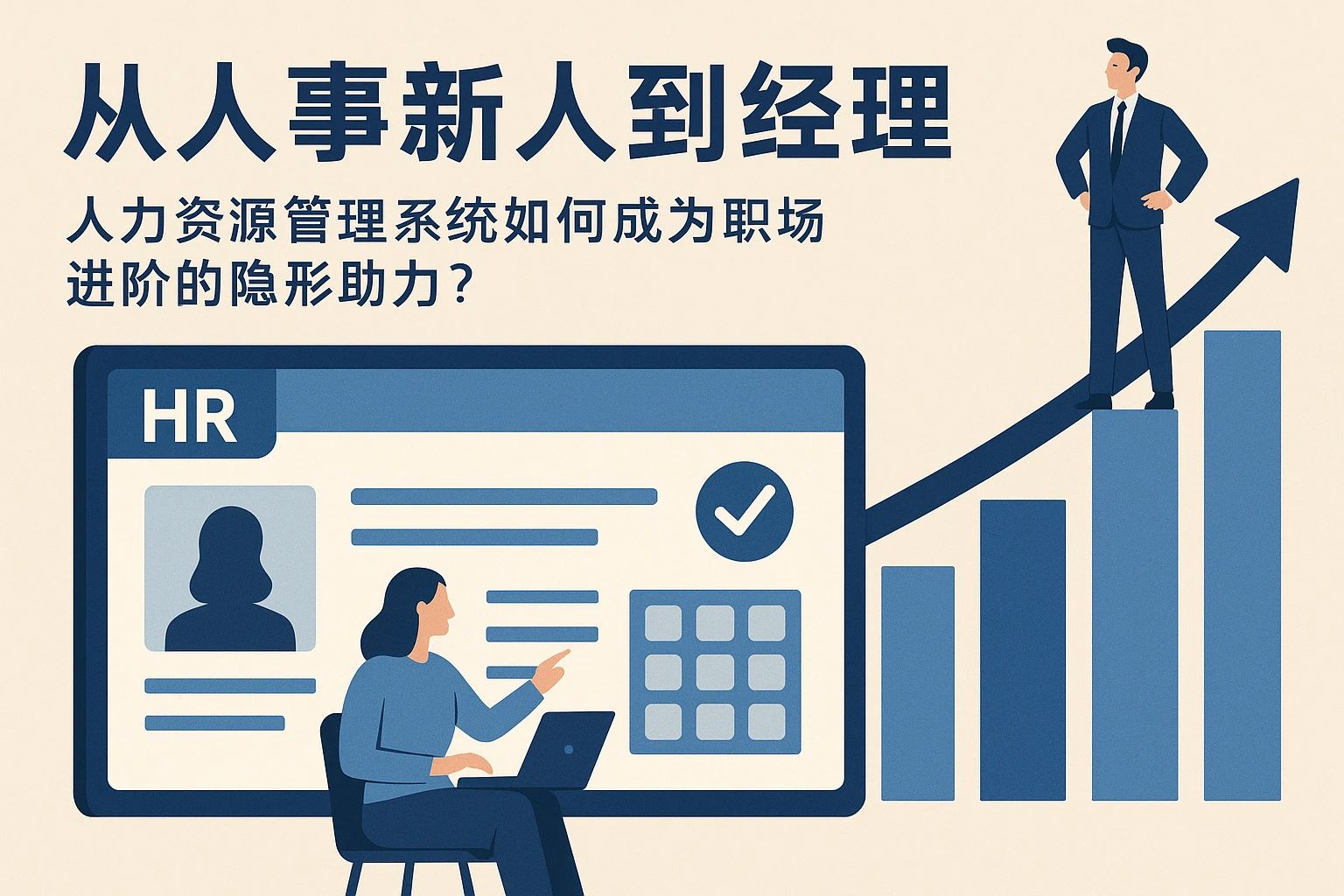 从人事新人到经理：人力资源管理系统如何成为职场进阶的隐形助力？