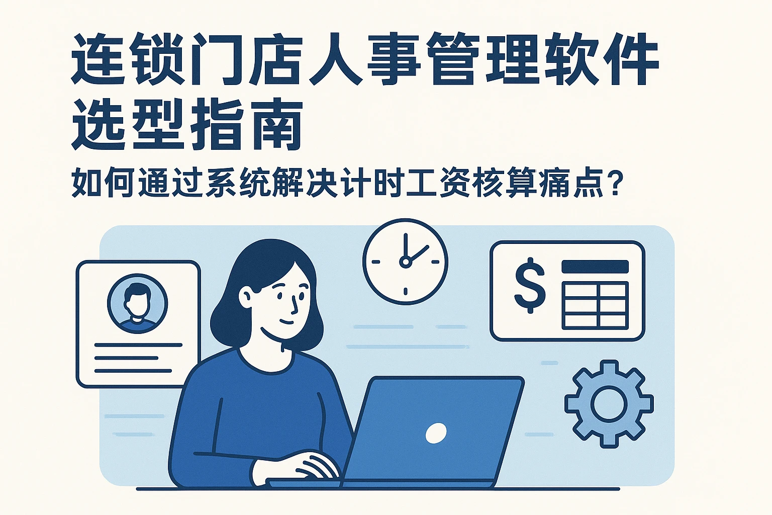连锁门店人事管理软件选型指南：如何通过系统解决计时工资核算痛点？