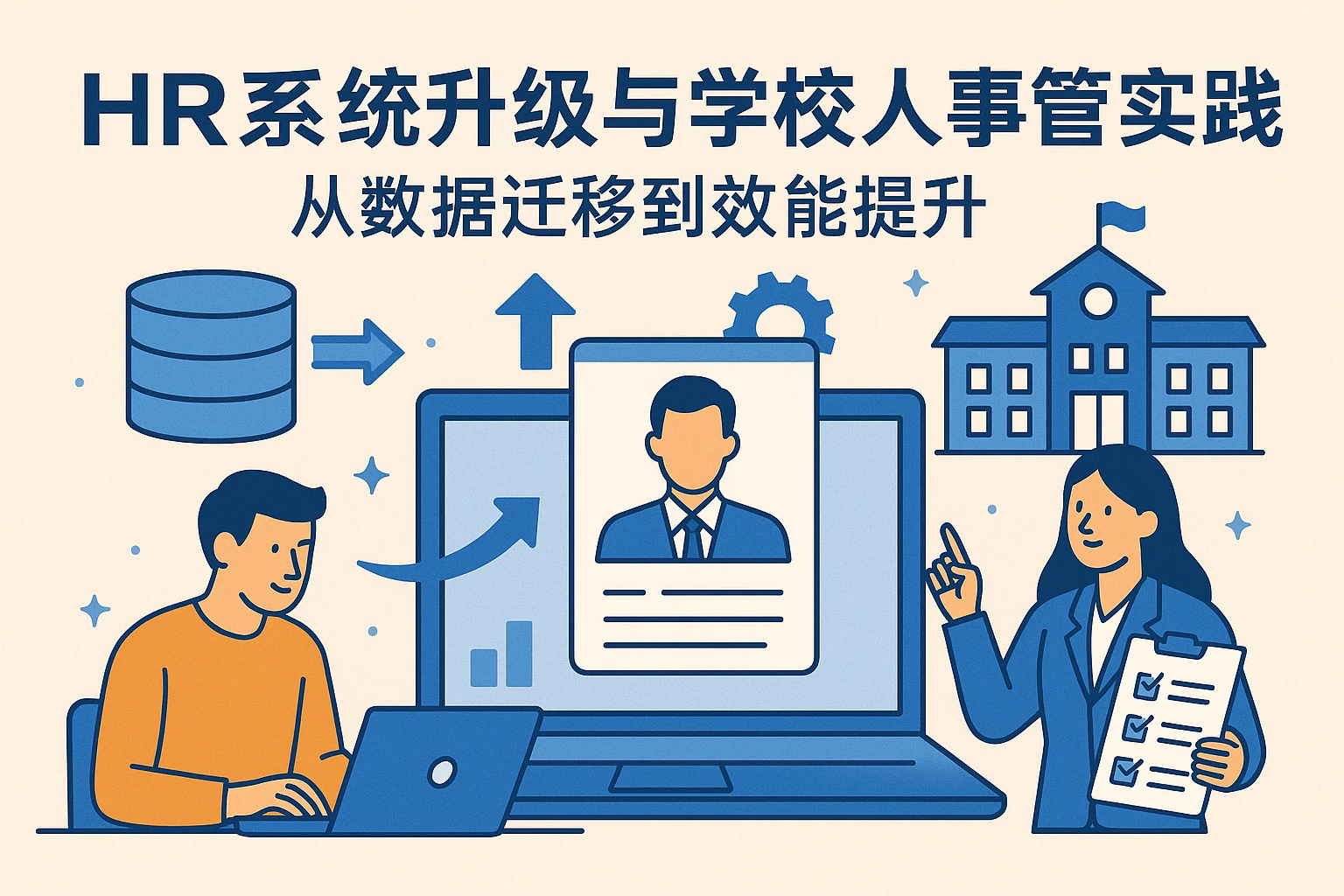 HR系统升级与学校人事管理实践:从数据迁移到效能提升