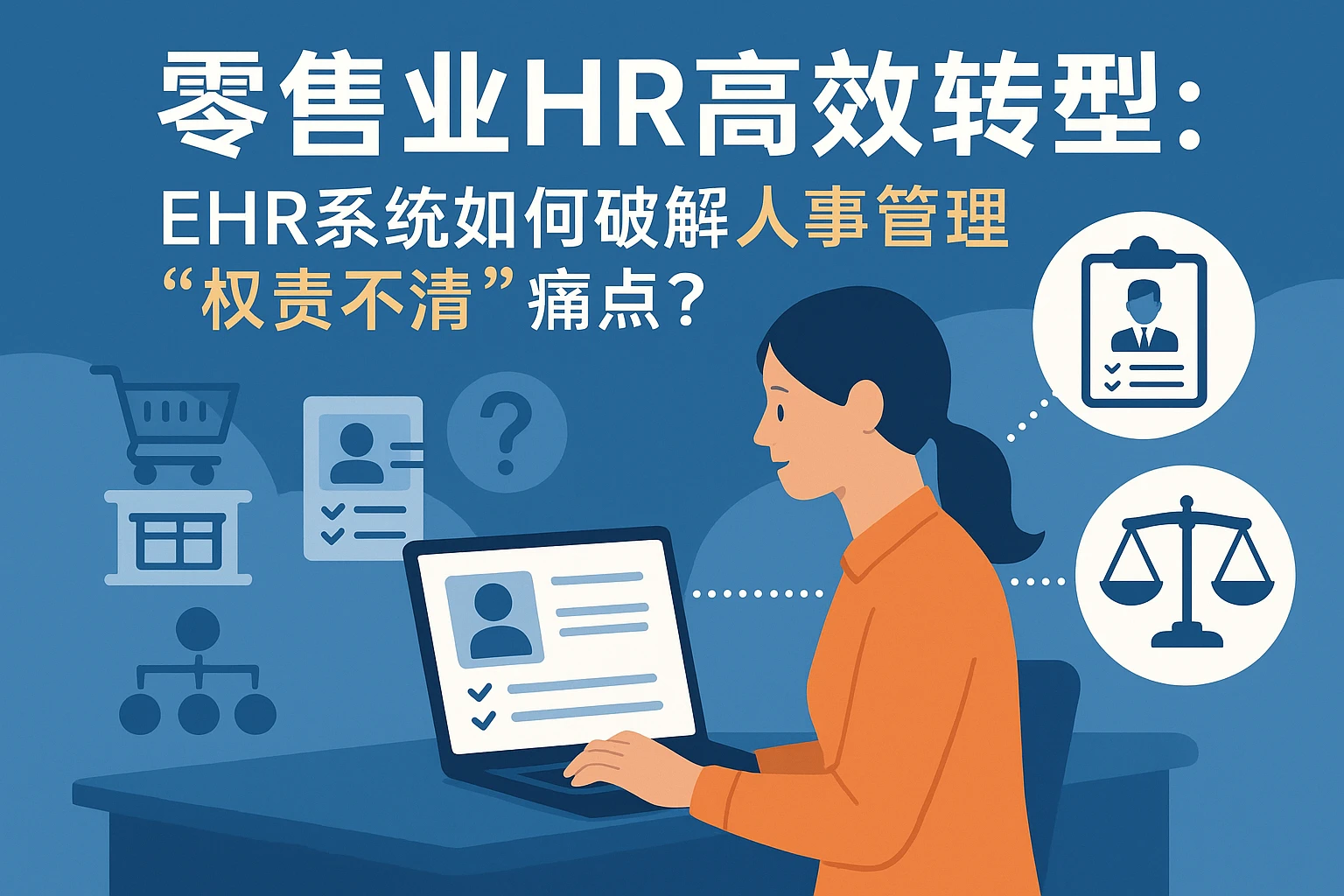 零售业HR高效转型：EHR系统如何破解人事管理“权责不清”痛点？