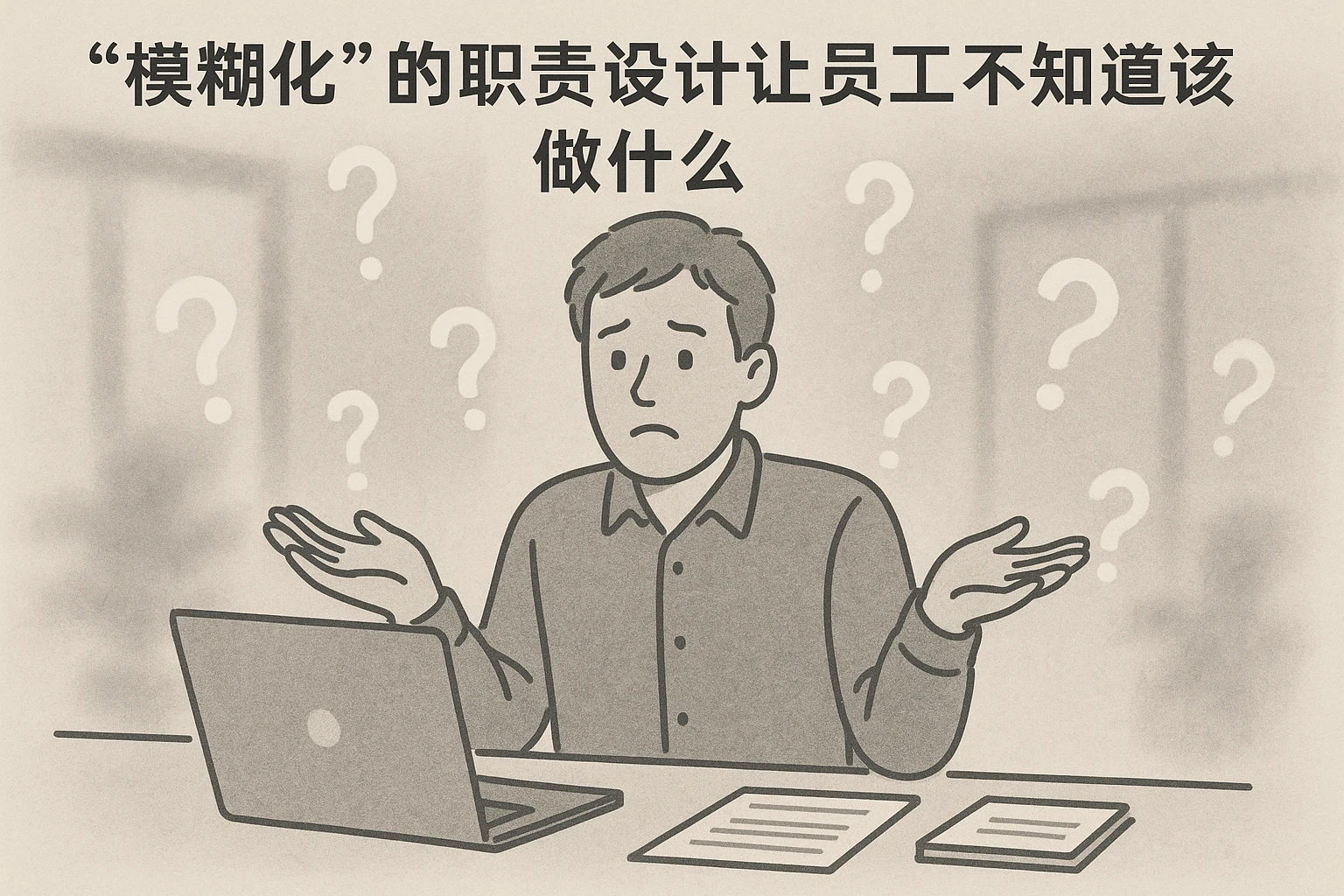 2. “模糊化”的职责设计让员工“不知道该做什么”