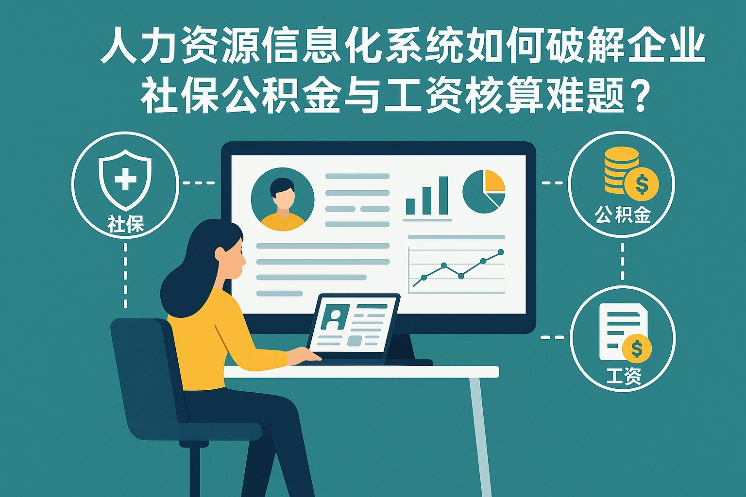 人力资源信息化系统如何破解企业社保公积金与工资核算难题？