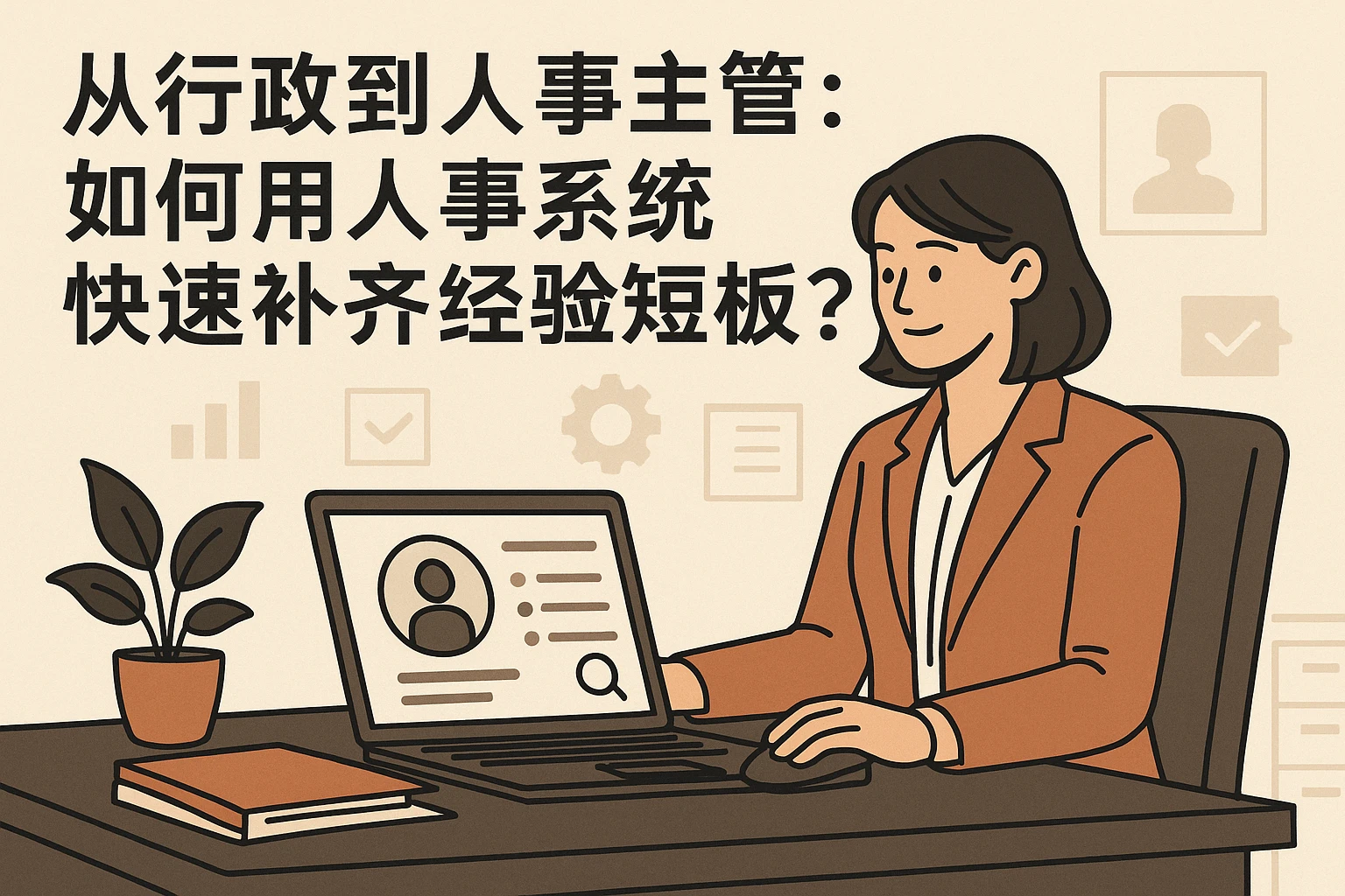 从行政到人事主管：如何用人事系统快速补齐经验短板？