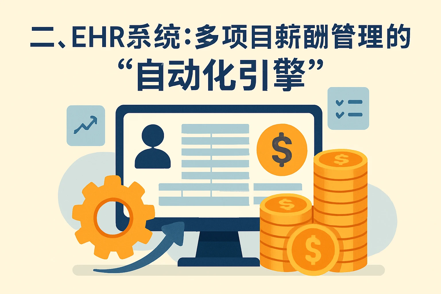 二、EHR系统：多项目薪酬管理的“自动化引擎”