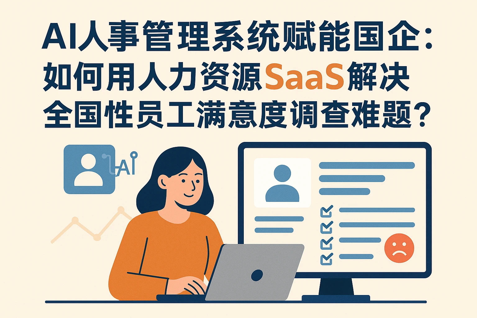 AI人事管理系统赋能国企：如何用人力资源SaaS解决全国性员工满意度调查难题？